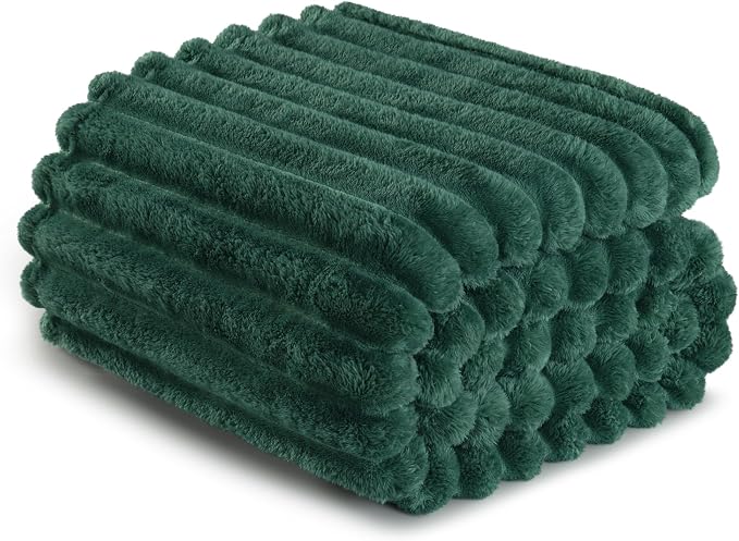 Exclusivo Mezcla Striped Queen Size Fleece Blanket - Image 8