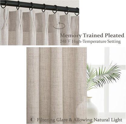 54 Inch Short Greyish Brown Curtains - Image 3