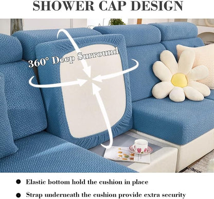Sofa Covers Couch Covers for Sofa Pet Friendly Couch Cushion Covers Universal - Image 4