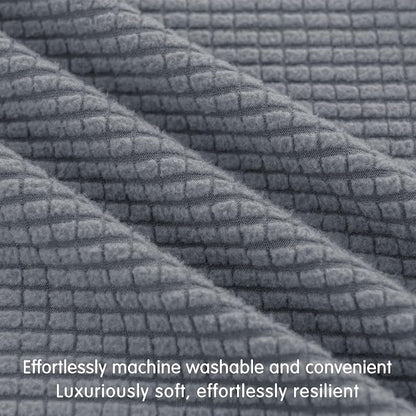 Hokway Stretch Couch Cushion Covers, Stretch Sofa Cushion Covers, Washable - Image 3