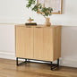 EYYTHUNG Fluted Storage Cabinet Sideboard Buffet Cabinet, Modern Accent Cabinets by EYYTHUNG