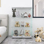 LFT HUIMEI2Y Glass Display Cabinet 3-Shelf by LFTHUIMEI2Y