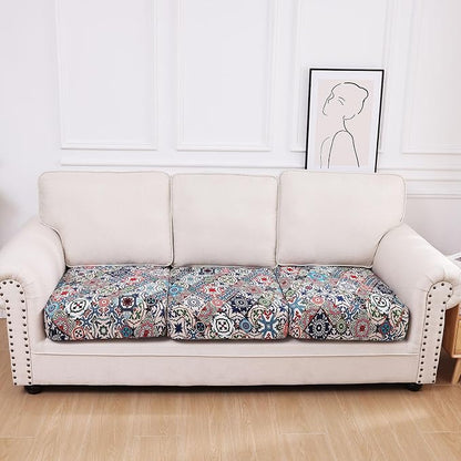 Printed Couch Cushion Covers, Sofa Covers Washable - Image 5