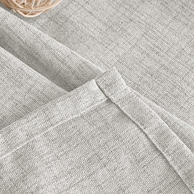 YoungsTex Extra Long Linen Curtains 95 Inch Length - Image 7