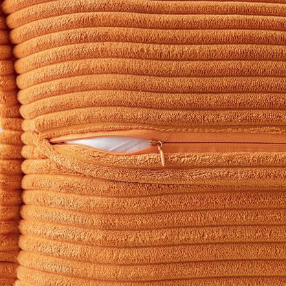 MIULEE Fall Burnt Orange Decorative Throw Pillow Covers 18x18 Inch 2 Pack | - Image 3