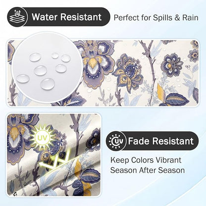 Waterproof Outdoor Cushion Covers, Stretch Patio Slipcovers | UV Resistant - Image 3