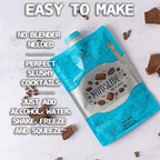 Lt. Blender's Mudslide Cocktail Mix - All Natural Creamy Rich Chocolate Coffee Blend, Easy to Make Slushy Cocktail, Resealable and Portable, 16 Servings per bag (3 Pack)