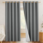 NICETOWN 100% Absolutely Blackout Linen Curtains by NICETOWN