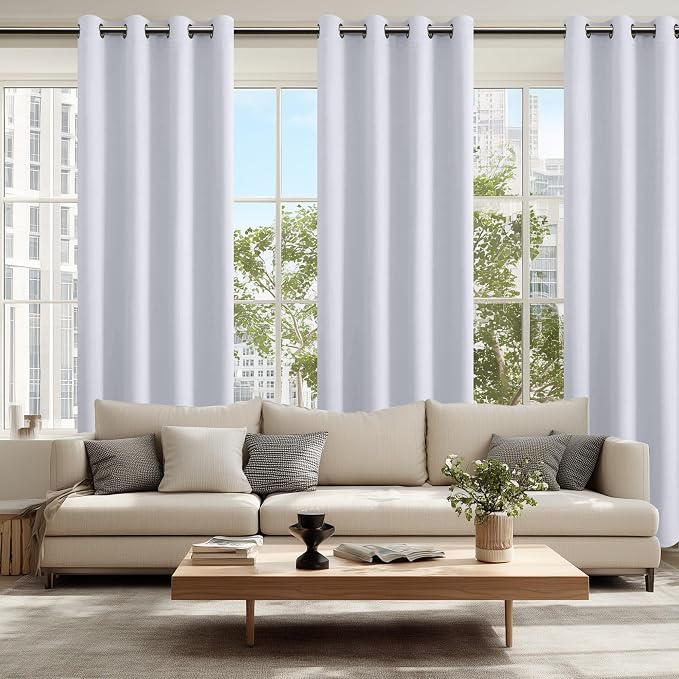 Blackout Curtains for Bedroom, 52 x 84 Inches Long, Window Curtains for Living - Image 2