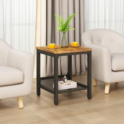 furlinkhm Coffee Table Set of 3, Industrial Coffee Table - Image 6