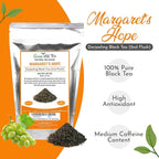 Greenhilltea - Darjeeling Margaret's Hope (TGFOP) Second Flush - Premium Loose Leaves Black Tea From Himalayas- Medium Caffeine-Mellow and aromatic with muscatel notes – 4 OZ. Tea in Foil Bag.