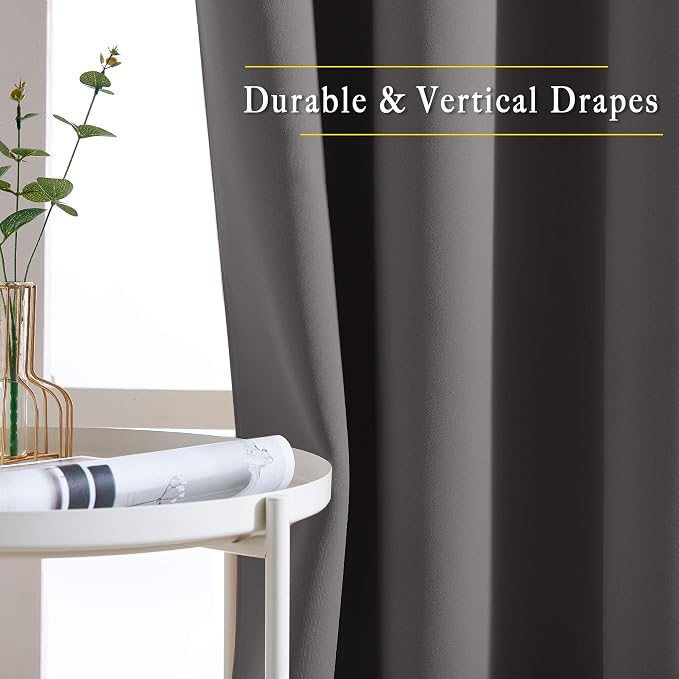 NICETOWN Blackout 102 inch Curtains - Image 5
