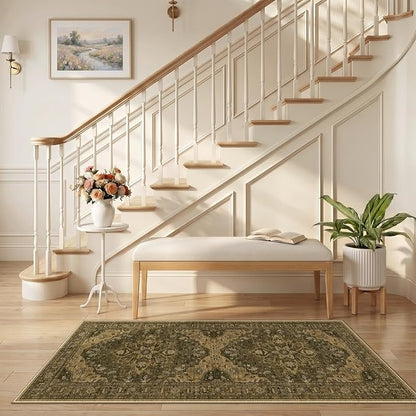 RELEANY Washable Area Rug, Runner 2'6"x5', Water Repellent, Pet Friendly - Image 2