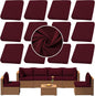 Outdoor Cushion Covers Set, Replacement by SUKAIKEQA