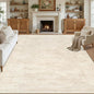 8x10 Area Rugs Living Room: Bedroom Washable Carpet Retro Beige | Large Vintage by Luxturiy
