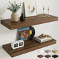 Dreamland 36 inch Floating Shelves, Rustic Wood Floating Wall Shelf by Dreamland