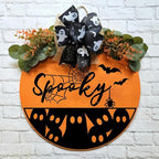 Halloween Stencils 12” Halloween Stencil Skeleton Trick or Treat Boo Templates for Porch Hanger Door Mats Wood Sign Shirts