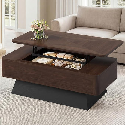 47.2" Mid-Century Modern Lift Top Coffee Table by Unknown