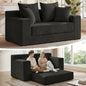 3-in-1 Convertible Sofa Bed: Boneless Loveseat Sleeper & Folding Couch Bed by Winzoo