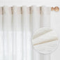 MYSKY HOME Extra Long Curtains for Living Room, Soft Cotton and polyester by MYSKYHOME