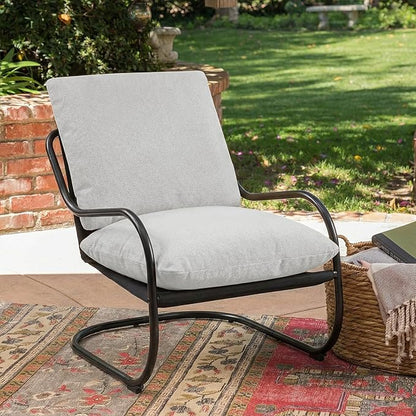 Peace nest Modern Accent Chair, Soft Upholstered Armchair by Peacenest