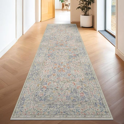 Washable 3x20 Wide Hallway Runner Rug by HazoHaus