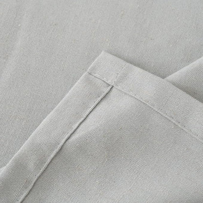 YoungsTex Grey Linen Curtains 63 Inch Length 2 Panels - Image 9