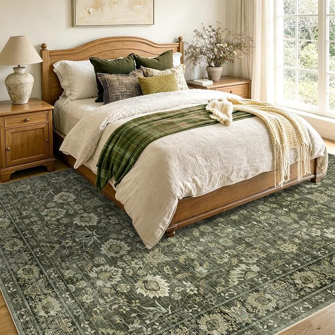 6x9 Ft Large Area Rugs for Living Room, Soft Non-Slip Machine Washable Rug - Image 5