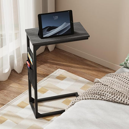 TUTOTAK C Shaped End Table, Side Table - Image 5