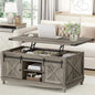 ALLSTAND 48" Farmhouse Lift Top Coffee Table by ALLSTAND