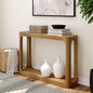 Plank+Beam Forma Console Table, 46 Inch, Solid Wood Sofa Table, Entryway Table by PlankBeam
