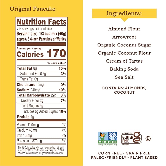 Simple Mills Almond Flour Baking Mixes - Gluten Free Pumpkin Bread and Pancake & Waffle Mixes