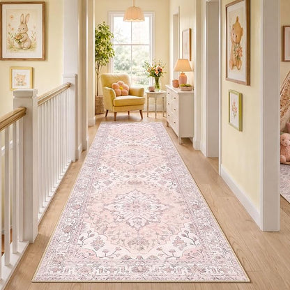 RELEANY Washable Area Rug, Runner 3'x10', Water Repellent, Pet Friendly by RELEANY