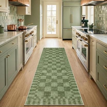 GarveeHome 2x6 Kitchen Runner Rug Non Slip Washable Runner Rug by GarveeHome