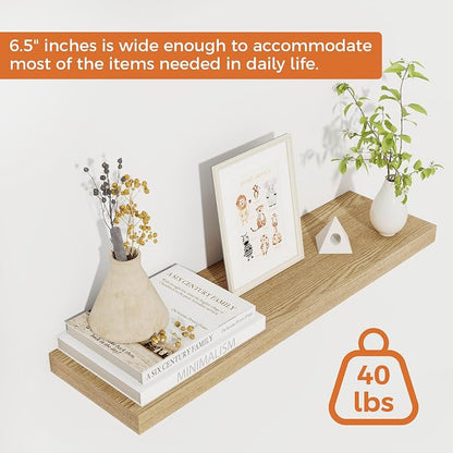 Fun Memories Floating Shelves for Wall, Floating Shelf for Living Room - Image 5