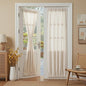 MYSKY HOME Linen French Door Curtains by MYSKYHOME