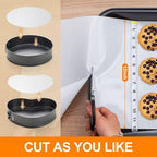 Silicone Baking Mat Roll -12IN x 10FT Non Stick Heat Resistant Food Grade Baking Mats, No Slip Reusable Freeze Dryer Mat,Pastry Mat,Countertop Protector Mat, Washable Oil-Proof Refrigerator Liners