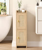 Akxomel Rattan Small Bathroom Cabinet by Akxomel