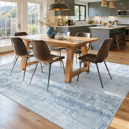 4x6 Ft Area Rugs for Living Room, Soft Non-Slip Washable Rugs Modern Abstract - Image 9