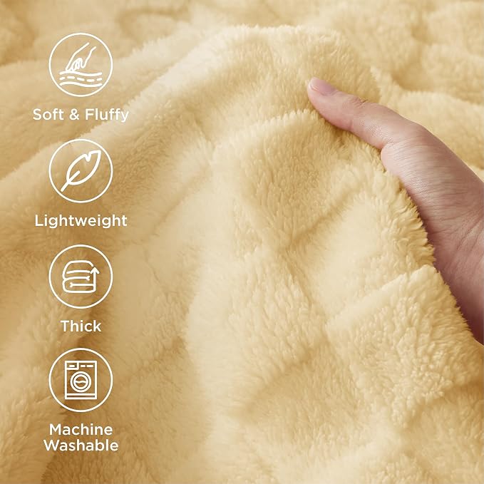 Bedsure GentleSoft Blankets Queen Size - Image 3