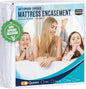 Utopia Bedding Queen Mattress Protector Zippered, 100% Waterproof Bed Bug and by UTOPIABEDDING