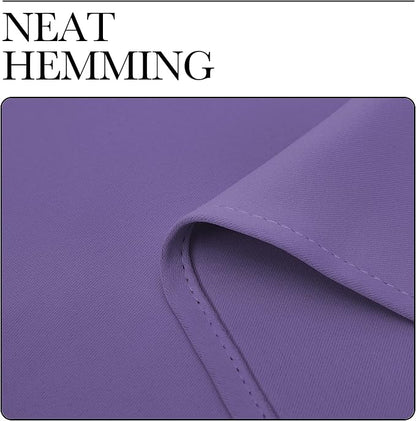 NICETOWN Lilac Purple Blackout Curtains 108" Long, 2 Pieces - Image 7
