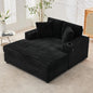 GarveeHome Oversized Chaise Lounge Chair Indoor, 56x60 in Comfortable Corduroy by GarveeHome