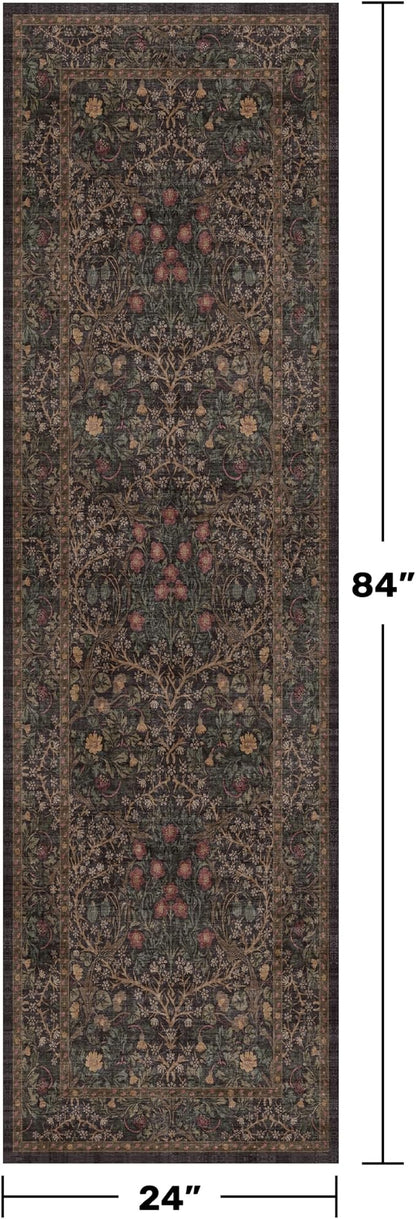 Boho Vintage 2x7 Long Runner Rugs - Image 2