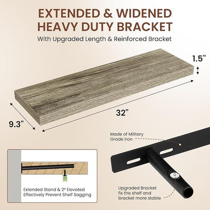 Dreamland 32 Inches Floating Shelves - Image 3