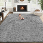 8x10 Area Rugs for Living Room: Fluffy Shag Soft Washable Rug Large Fuzzy Plush by VECARF