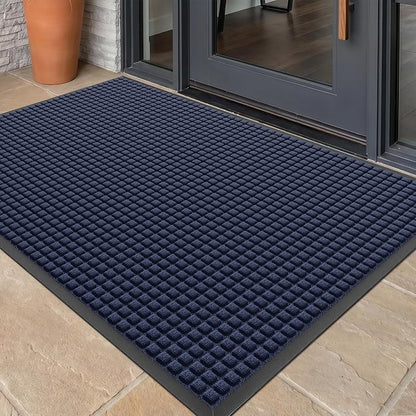 Front Door Mat Outside Entrance, Heavy Duty Waterproof Doormat | 61.5"x36" by WELDUN%E2%80%94IdealChoiceforHome