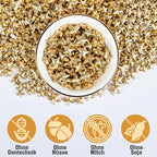 Twisweet Gold Sprinkles, Edible Gold Stars for Cake Decorating, Sugar Sprinkles for Baking, Mix Size Gold Candy, Cake Topper Ice Cream Cupcake Cookie Toppings Dessert Decorations, Christmas Wedding Birthday Party Supplies (130g/4.58oz)