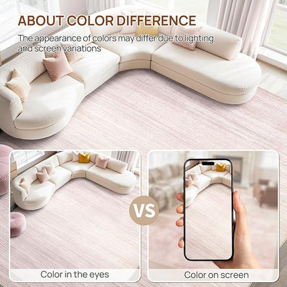 UERMEI 10x12 Washable Area Rug - Image 6