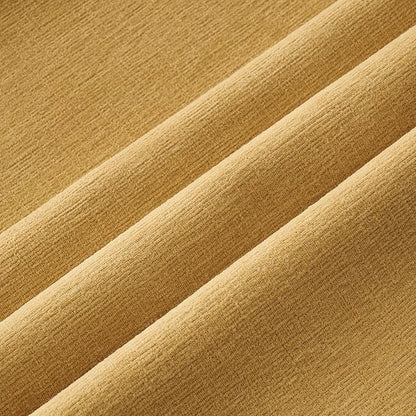 MIULEE Gold Chenille Couch Lumbar Throw Pillow Covers, 12x20 | Set of 2 - Image 5